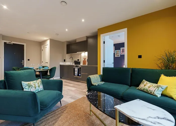 Apartman Jungle Luxe Retreat, 2bed 2bath Leeds, Center & Stadium *