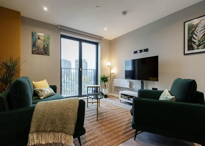 Apartman Jungle Luxe Retreat, 2bed 2bath Leeds, Center & Stadium